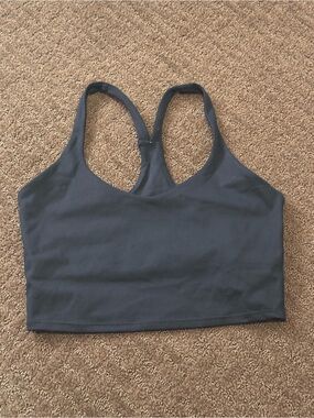 Carbon 38 black sports bra size small